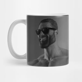 Giga Chad with sunglasses Mug